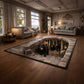 Rustic Guardian - 3D Illusion Area Rug  - H653