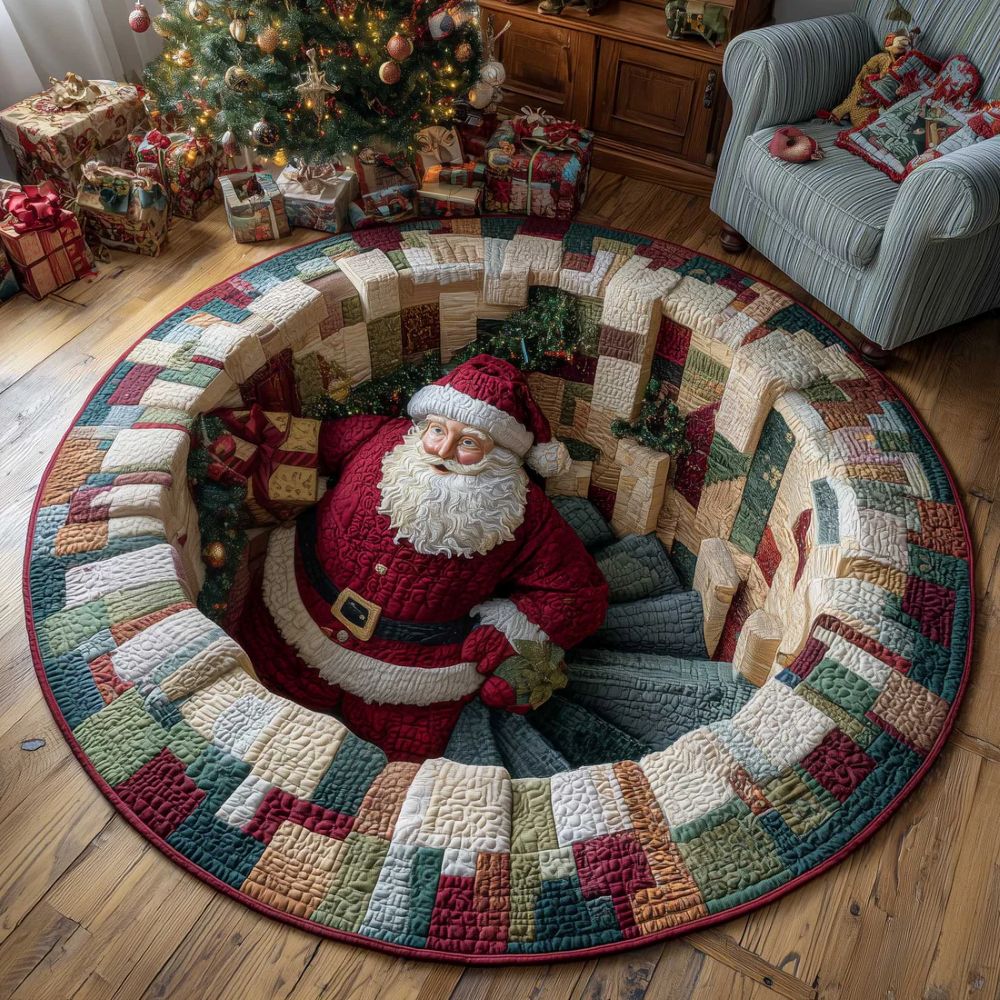 Jolly Workshop - Christmas Round Rug - H487