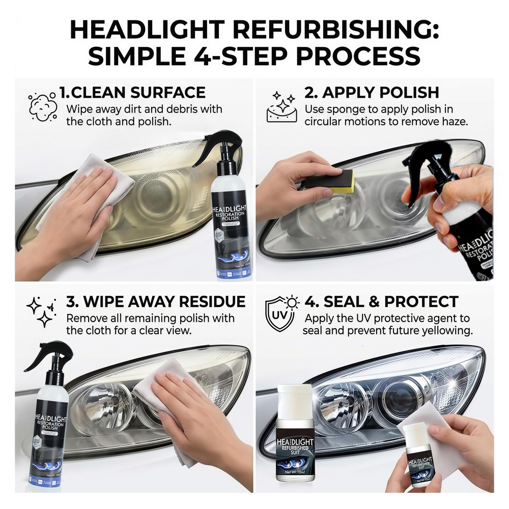 Automotive Headlamp Restoration Fluid
