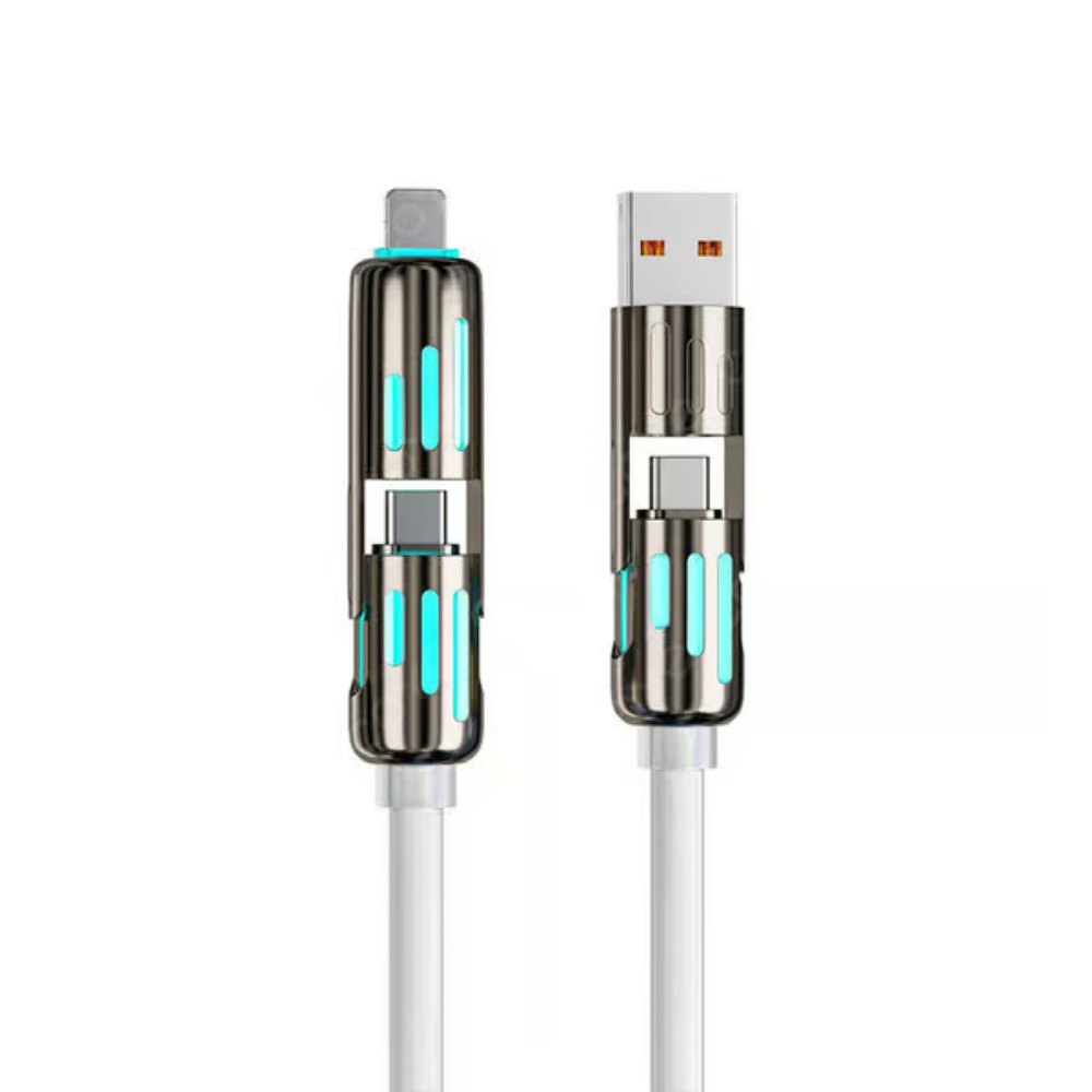 4-in-1 USB Charging Cable fast charging MAX 60W