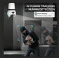 2MP Light Bulb Security Camera 2.4GHz Wireless Outdoor Indoor Camera with Night Vision