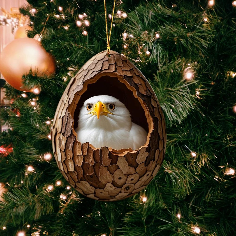 Eagle - Animal Christmas Ornament CH092