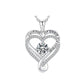 "To My Wife" Forever & Always Heart Necklace