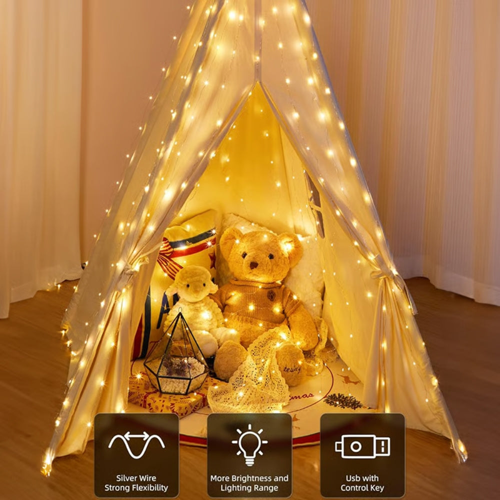 Remote-Control Led Curtain Light