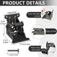 Heavy-Duty Folding Brackets with 90° Lock – Space-Saving Steel Hinges