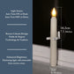 Window Flameless Led Taper Candles with Sensor Dusk to Dawn