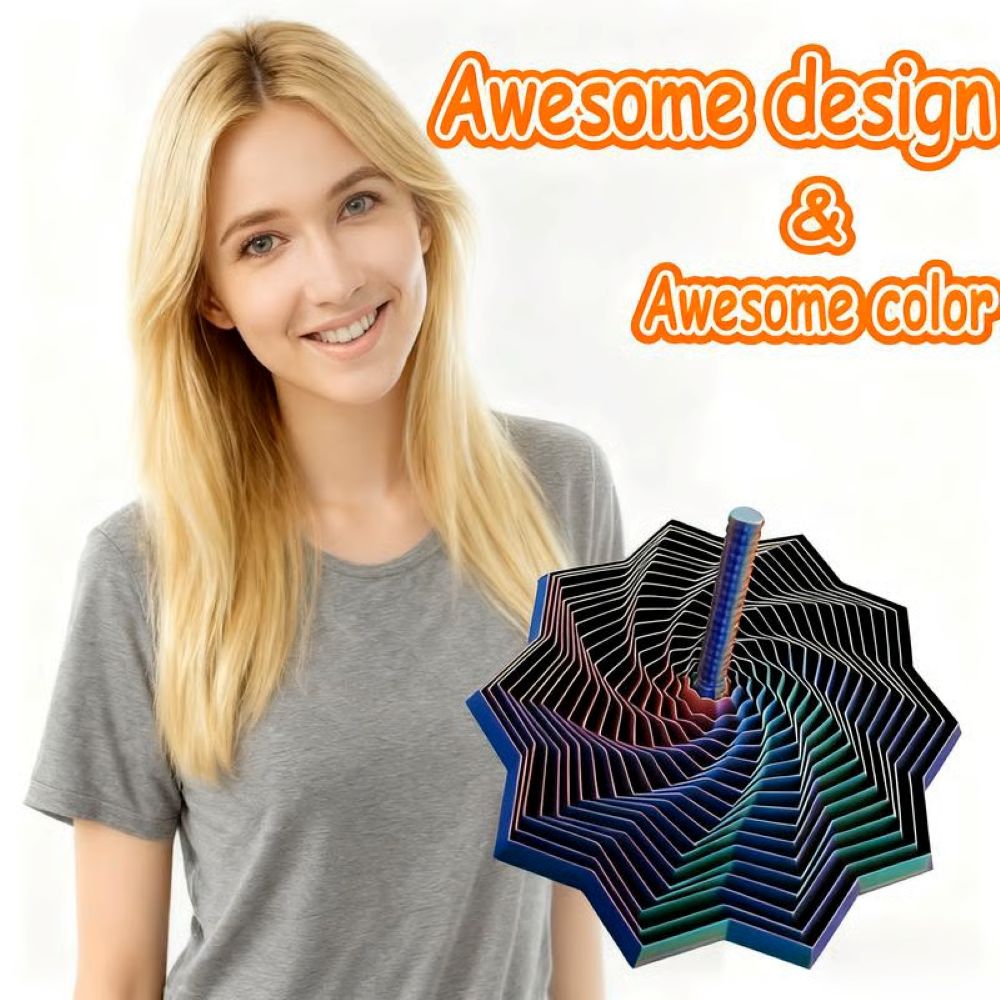3D Printed Expanded Sensory Fidget Star