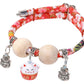 Lucky Kimono Cedar-Bead Pet Collar