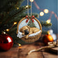 Blackmouth Cur In Mini Baskets Ornament - MB006
