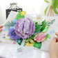 Vibrant 3D Butterfly & Daisy Pop-Up Greeting Card