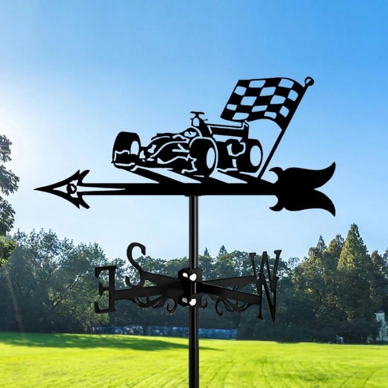 Karting Stainless Steel Weathervane MW063