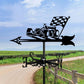 Karting Stainless Steel Weathervane MW063