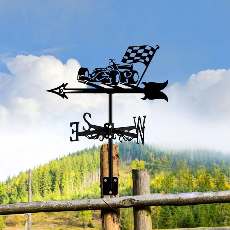 Karting Stainless Steel Weathervane MW063