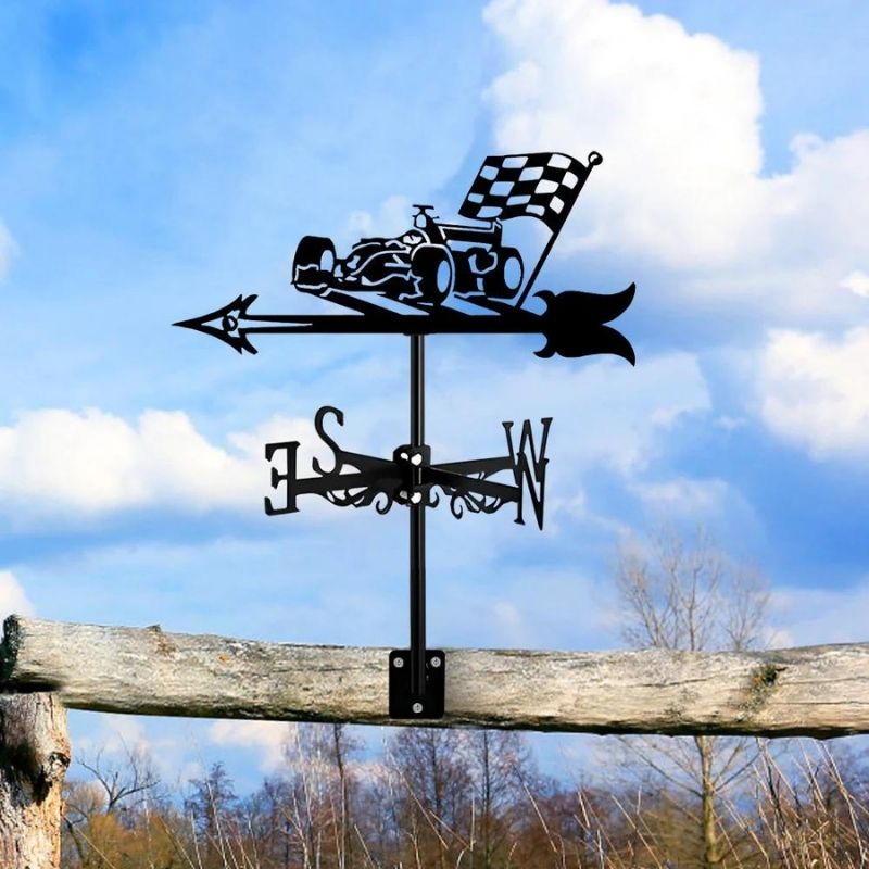 Karting Stainless Steel Weathervane MW063