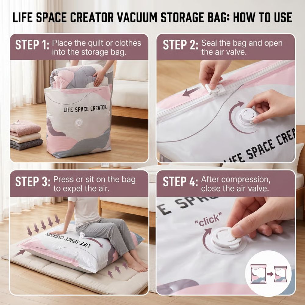 Large-Capacity Vacuum Bags