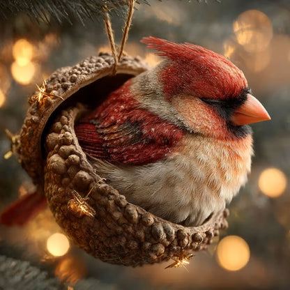 Forest Animal Acorn Ornaments – Cozy Forest Christmas Ornaments