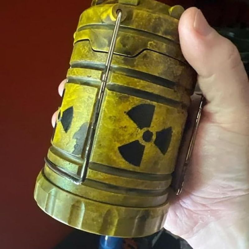 Nuclear Reactor Lantern Night Light – Industrial Sci-Fi Aesthetic