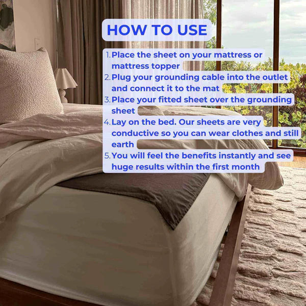 Grounding & Earthing Bed Sheets
