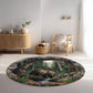 Forest Bear - 3D Illusion Round Rug - H636