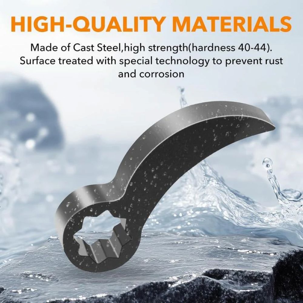 1/2 Inch Pry Bar Wrench Adapter Head – Multi-Angle CV Axle & Half Shaft Removal Tool