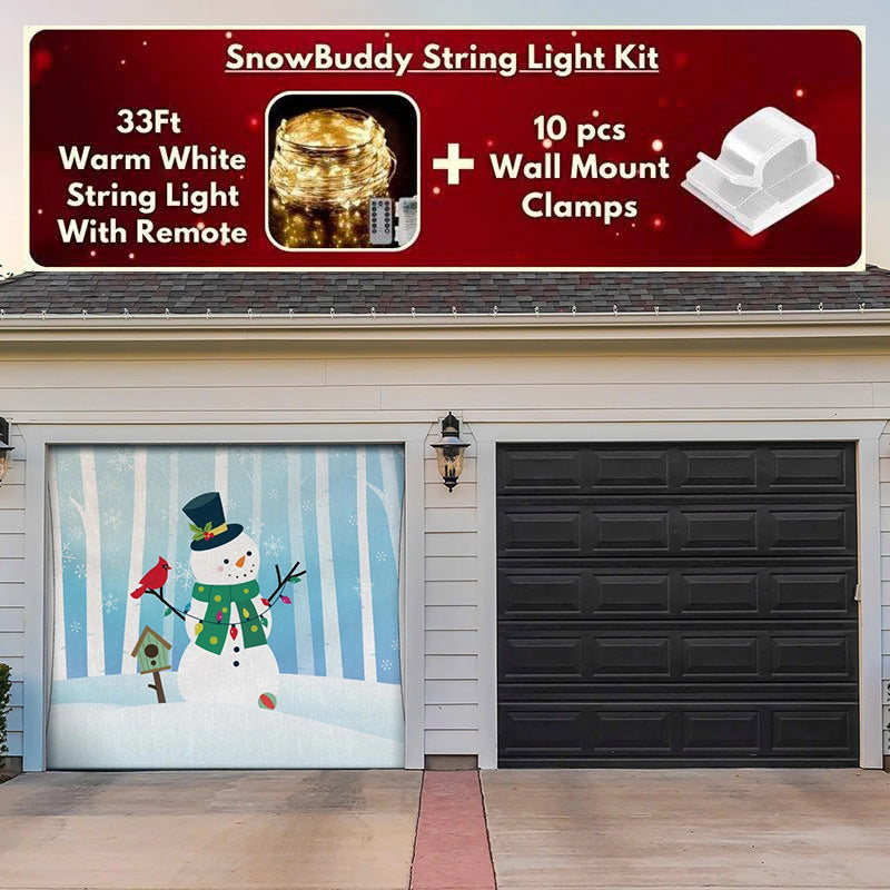 Christmas Snowman Christmas Garage Door Covers F587