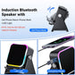 5-in-1 Wireless Induction Bluetooth Speaker with Adjustable Phone Stand