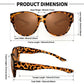 2025 New Polarized UV400 Protection Trendy Round Cat-eye Sunglasses