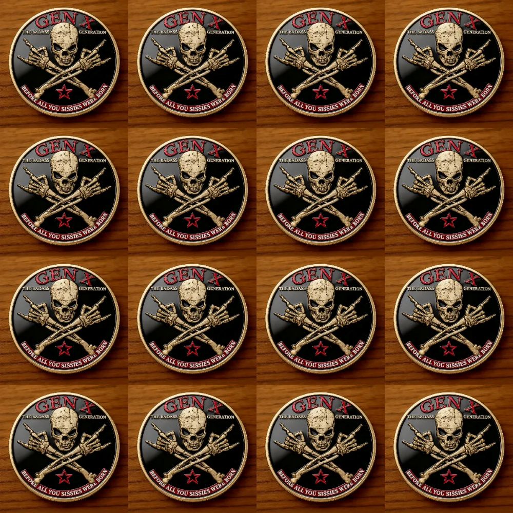 GEN X Coin – The Ultimate Tribute to the Badass Generation