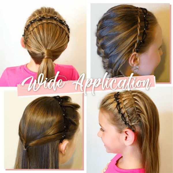 Double Bangs Hairstyle Hairpin