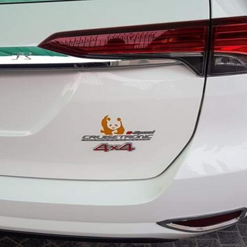 4x4 - Emblem Sticker Badge, Funny Decals for Car, Truck, SUV, Motorcycle - TE011