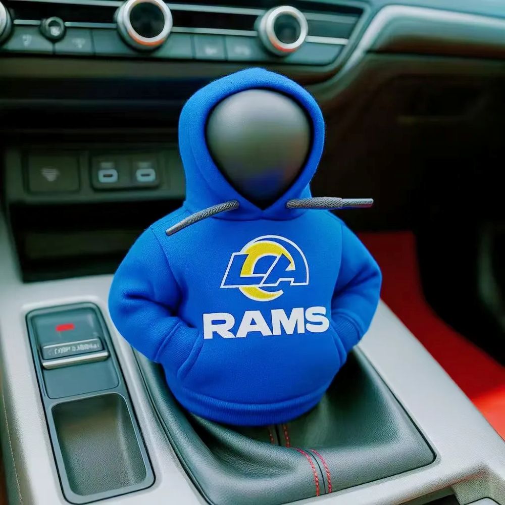 Rugby-Style Car Gear Shift Hoodie
