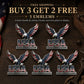USA Faith, Family & Freedom Metal Emblem