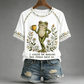 “I Could Be Meaner But Jesus Said No” Printed Casual T-Shirt