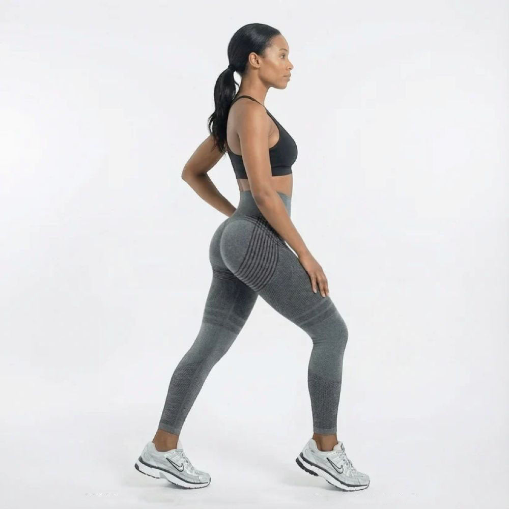 High Waisted And Hip Lifting Yoga Elastic Quick Drying Tight Pants