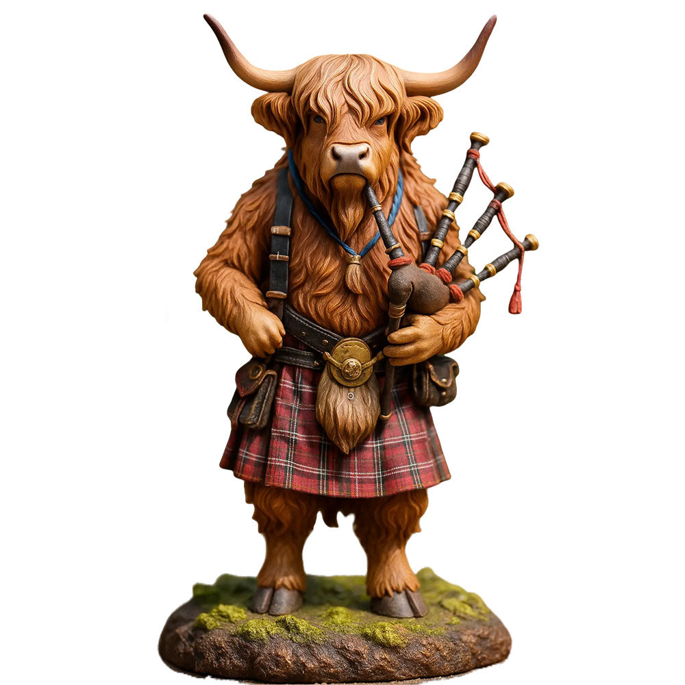 Highland Cow Advent Calendar 2025 - 3D Handmade Highland Cow Doll (24Pcs)