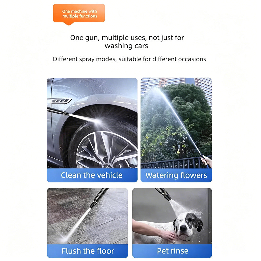 Heavy Duty Adjustable Twist Hose Nozzle Jet Sweeper Nozzle