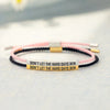 Don't Let The Hard Days Win Tube Bracelet