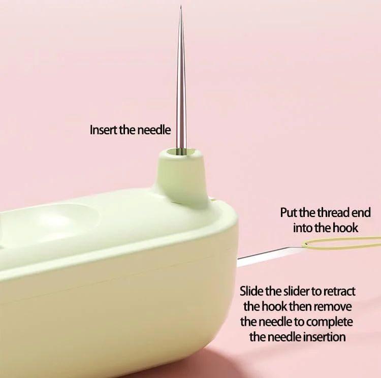 2-in-1 Needle Threader & Seam Ripper Tool