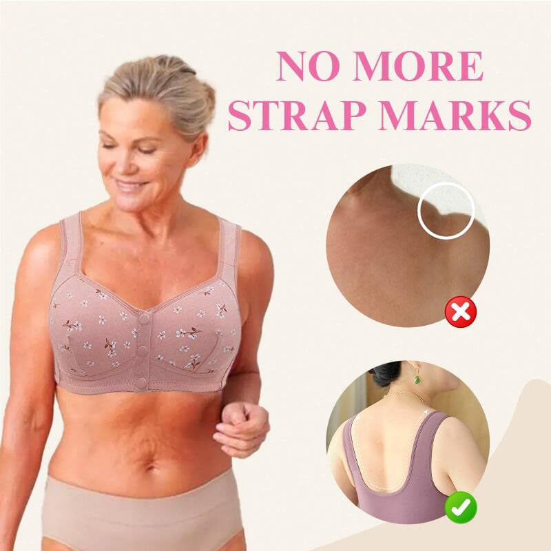 Comfortable & Convenient Front Button Bra