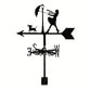 Girl Stainless Steel Weathervane MW097