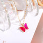 Crystal Butterfly Necklace