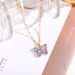 Crystal Butterfly Necklace