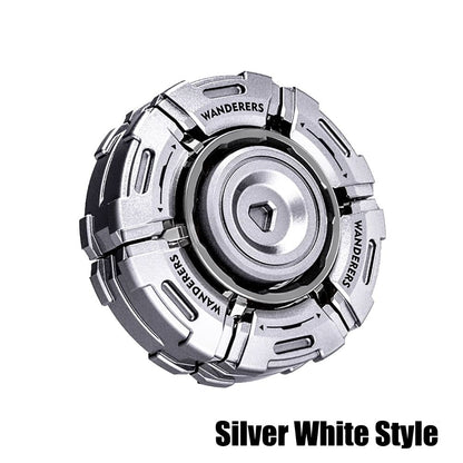Stainless Steel Mecha Fidget Spinner