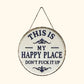 “This Is My Happy Place” Door Sign