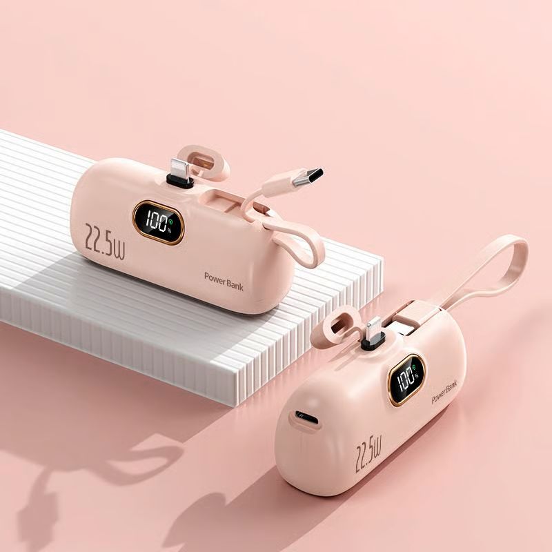 5000mAh Mini Portable Charger Power Bank for Phone