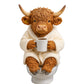 Highland Cow Advent Calendar 2025 - 3D Handmade Highland Cow Doll (24Pcs)