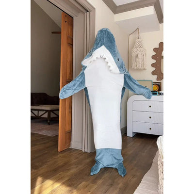 Wearable Shark Blanket Sleeping Bag