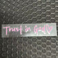 Trust in God Car Rearview Mirror Sticker - 2pcs