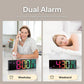 10.5'' Digital Large Alarm Clock with 8-in-1 RGB Colors