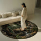 Forest Bear - 3D Illusion Round Rug - H636
